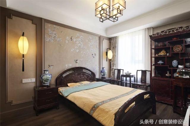 110㎡美式小三居用了32萬裝修，爸媽最滿意老人房的設(shè)計(jì)！