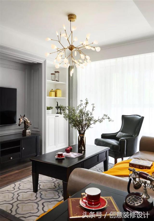 110㎡美式小三居用了32萬裝修，爸媽最滿意老人房的設(shè)計(jì)！