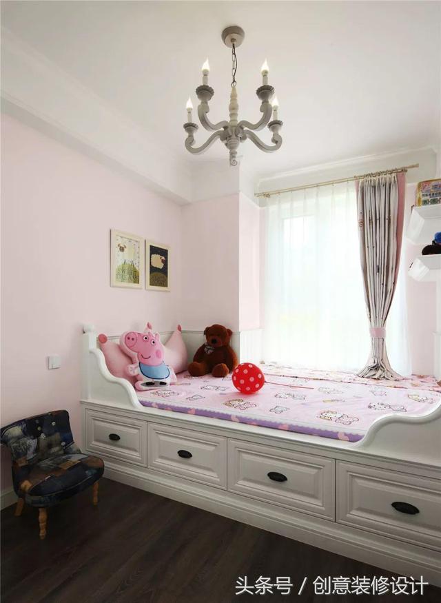 110㎡美式小三居用了32萬裝修，爸媽最滿意老人房的設(shè)計(jì)！