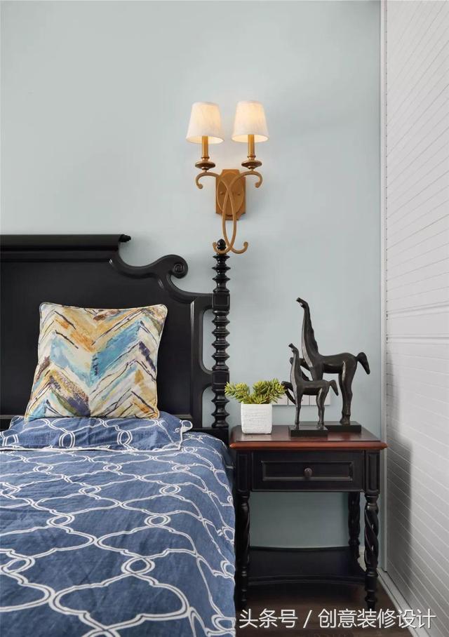 110㎡美式小三居用了32萬裝修，爸媽最滿意老人房的設(shè)計(jì)！