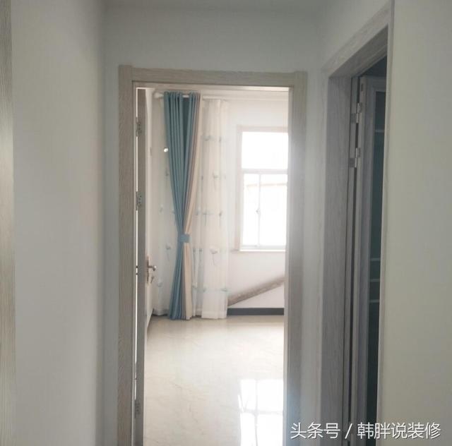 90㎡小三房簡(jiǎn)裝8萬(wàn)搞定，工薪階層新房裝修，瓷磚搭配大白墻。