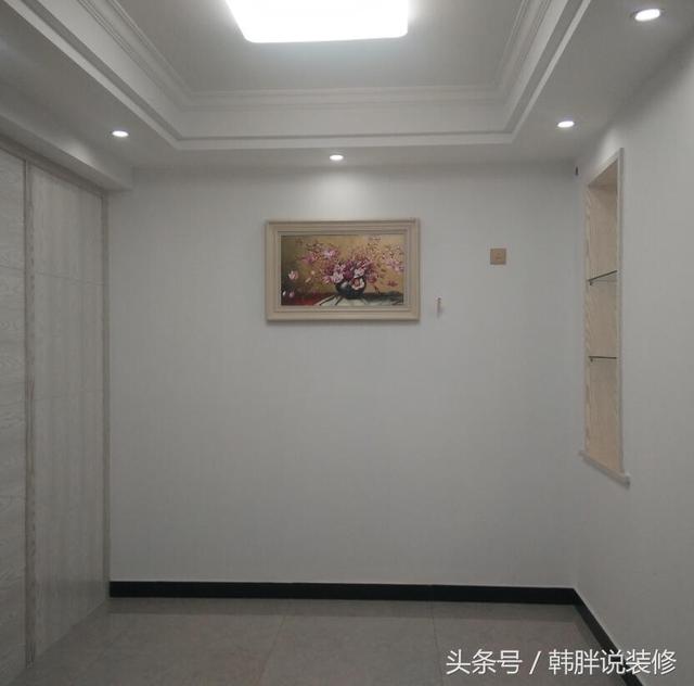 90㎡小三房簡(jiǎn)裝8萬(wàn)搞定，工薪階層新房裝修，瓷磚搭配大白墻。