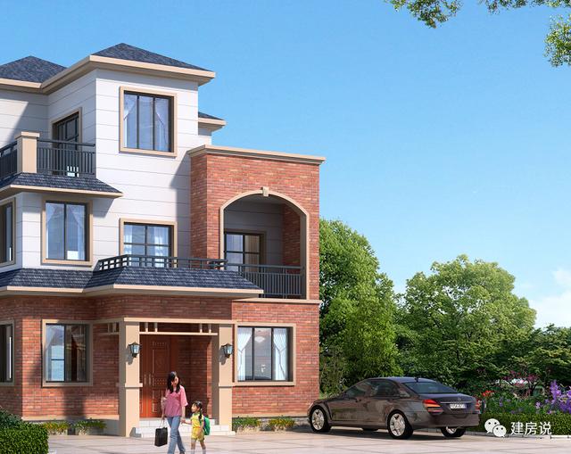 108㎡的三層別墅設(shè)計(jì)圖，宅基地小，別煩惱，一起來(lái)漲姿勢(shì)