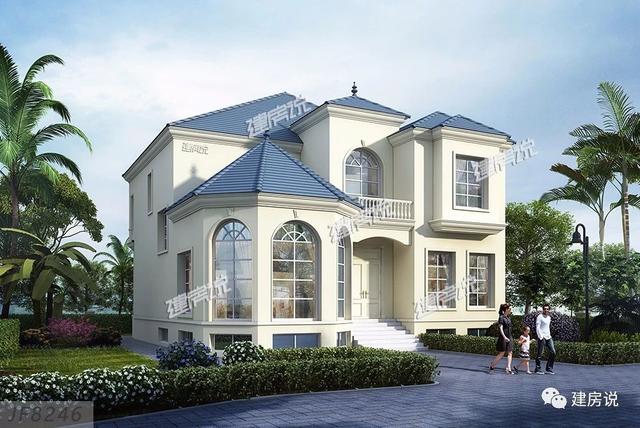 108㎡的三層別墅設(shè)計(jì)圖，宅基地小，別煩惱，一起來(lái)漲姿勢(shì)