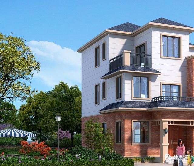 108㎡的三層別墅設(shè)計(jì)圖，宅基地小，別煩惱，一起來(lái)漲姿勢(shì)