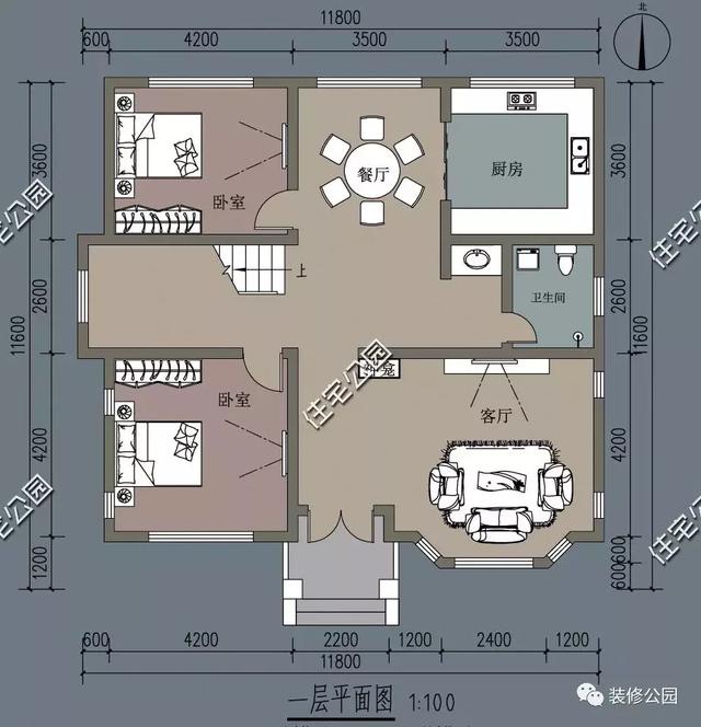 二層農(nóng)村自建房，比別墅還美的一款，35萬蓋2層美滋滋，裝修好全村最美