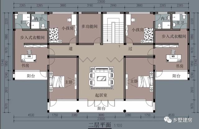 兩款新中式四合院設(shè)計圖，完美的將傳統(tǒng)與現(xiàn)代相結(jié)合，打造最適合你的別墅！