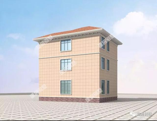 11.3×10米簡歐風(fēng)格三層別墅圖，外觀自帶歐美風(fēng)情，布局實(shí)用有格調(diào)，主體30萬建好