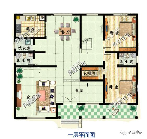 兩款款別致小洋樓設(shè)計圖，張揚而又接地氣，建一棟超有面子！