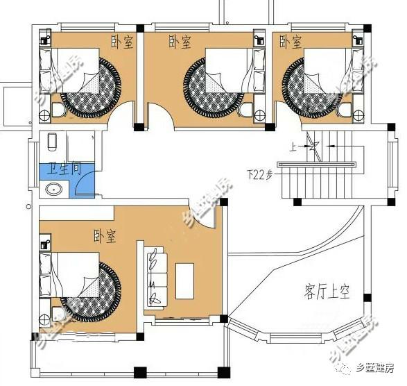 兩款款別致小洋樓設(shè)計圖，張揚而又接地氣，建一棟超有面子！