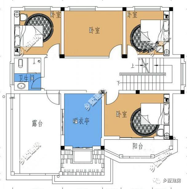 兩款款別致小洋樓設(shè)計圖，張揚而又接地氣，建一棟超有面子！