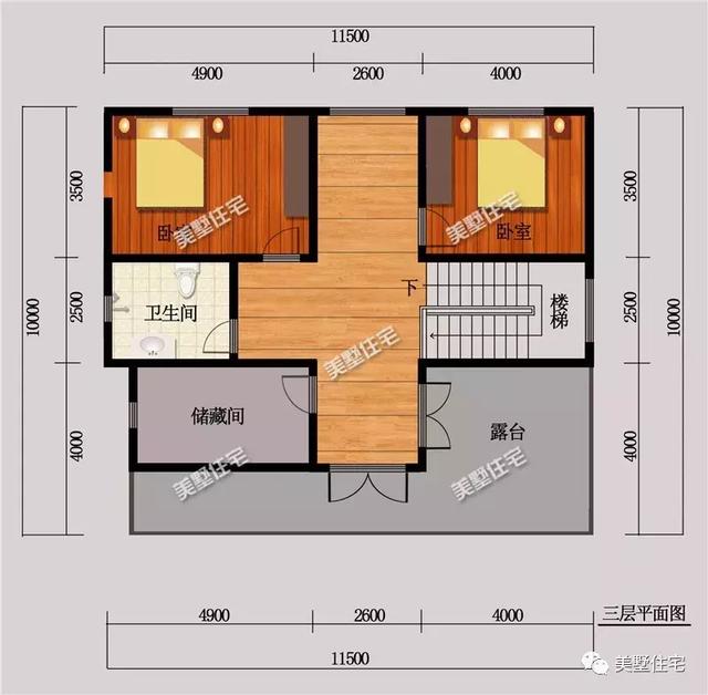 3套新中式風(fēng)格的別墅戶型圖，造價30萬左右，造型更符合現(xiàn)代人的審美