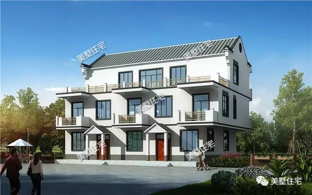 3套新中式風(fēng)格的別墅戶型圖，造價30萬左右，造型更符合現(xiàn)代人的審美