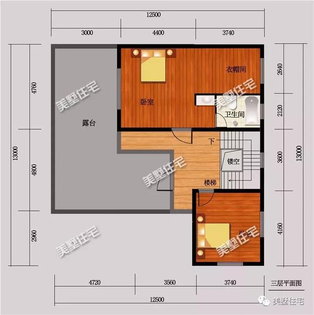 3套新中式風(fēng)格的別墅戶型圖，造價30萬左右，造型更符合現(xiàn)代人的審美