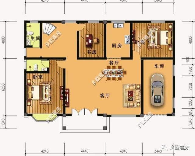 顛覆傳統(tǒng)的新農(nóng)村自建房設(shè)計(jì)圖，拒絕千篇一律的老式筒子樓