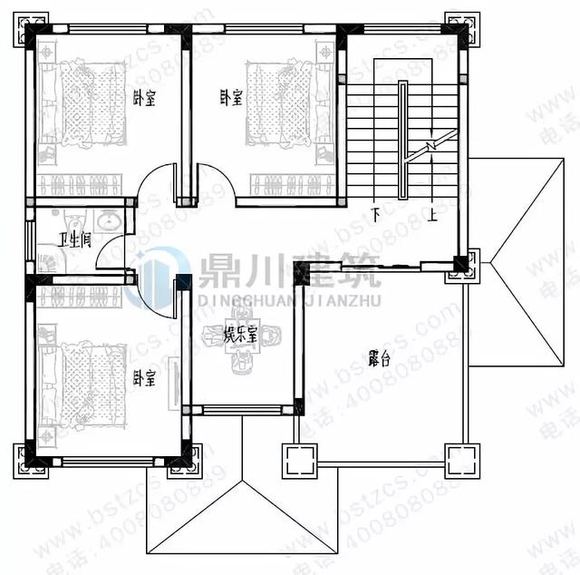 15套漂亮三層復式別墅戶型圖，4套帶旋轉樓梯， 經(jīng)濟實用，美觀大氣，我們一起來看看吧