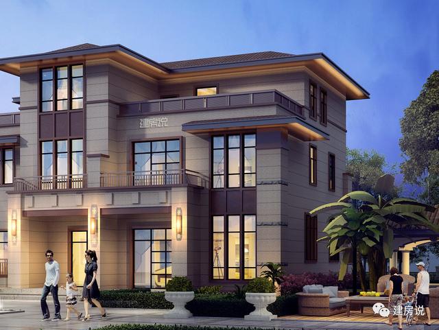 一款三層新中式別墅，讓你在鄰居面前驕傲一輩子，有實力就是那么自信！