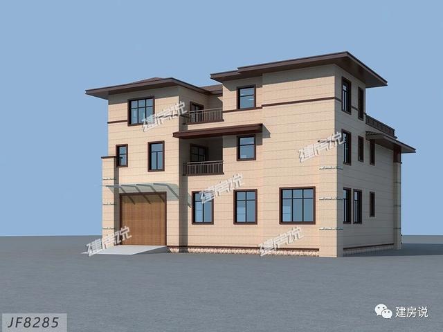 一款三層新中式別墅，讓你在鄰居面前驕傲一輩子，有實力就是那么自信！