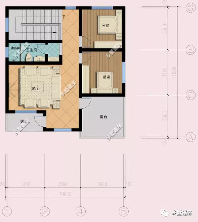 10X9米農(nóng)村三層小別墅設(shè)計(jì)圖，不僅造價(jià)經(jīng)濟(jì)，框架結(jié)構(gòu)只要37萬，布局也是獨(dú)特！
