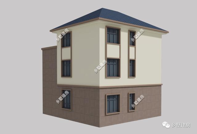 10X9米農(nóng)村三層小別墅設(shè)計(jì)圖，不僅造價(jià)經(jīng)濟(jì)，框架結(jié)構(gòu)只要37萬，布局也是獨(dú)特！