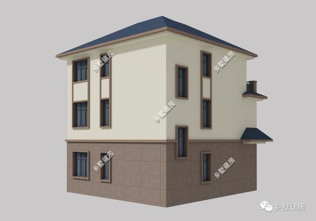 10X9米農(nóng)村三層小別墅設(shè)計(jì)圖，不僅造價(jià)經(jīng)濟(jì)，框架結(jié)構(gòu)只要37萬，布局也是獨(dú)特！