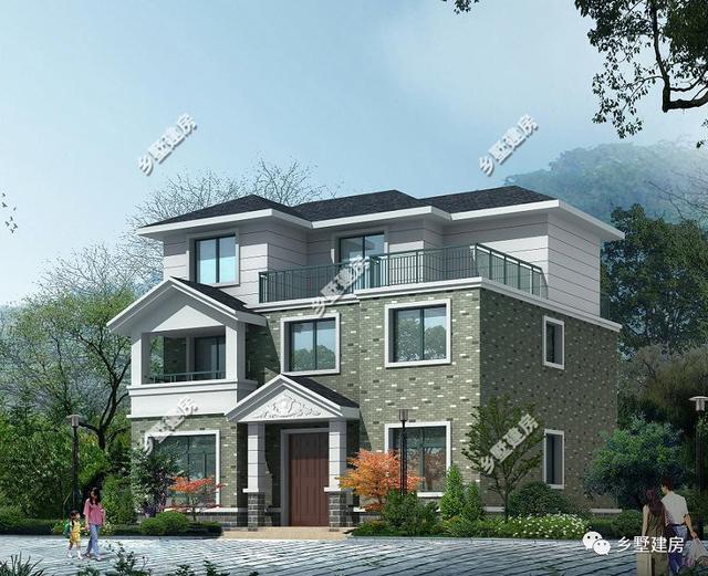 10X9米農(nóng)村三層小別墅設(shè)計(jì)圖，不僅造價(jià)經(jīng)濟(jì)，框架結(jié)構(gòu)只要37萬，布局也是獨(dú)特！