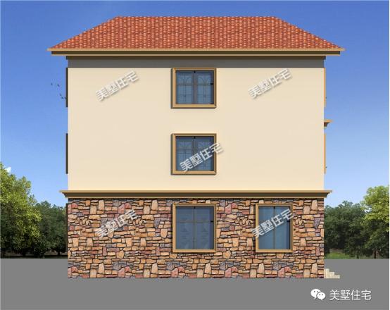 11x10米三層別墅圖，5室6衛(wèi)，經(jīng)濟(jì)實(shí)用，樸實(shí)而又美麗，農(nóng)村自建房首選戶型