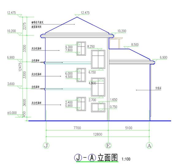 三層經(jīng)典小別墅設(shè)計(jì)圖，造型別致大方，造價(jià)低，非常適合農(nóng)村自建房！