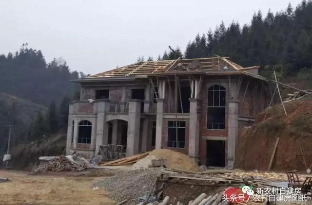 自建二層別墅設(shè)計(jì)圖，15X10米帶地下室，集豪華實(shí)用于一體