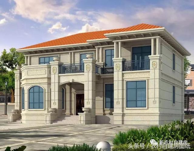 自建二層別墅設(shè)計(jì)圖，15X10米帶地下室，集豪華實(shí)用于一體