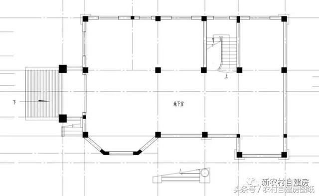 自建二層別墅設(shè)計(jì)圖，15X10米帶地下室，集豪華實(shí)用于一體