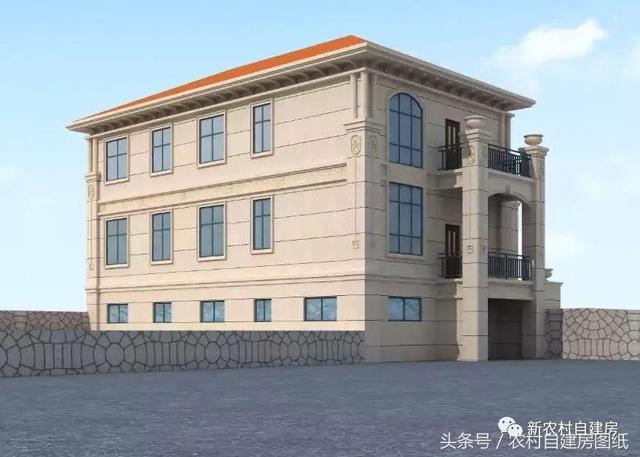 自建二層別墅設(shè)計(jì)圖，15X10米帶地下室，集豪華實(shí)用于一體