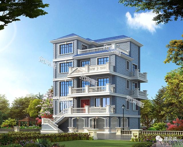 128㎡的別墅設(shè)計(jì)圖帶電梯+影音室，雙廚房設(shè)計(jì)為你帶來非凡的生活享受