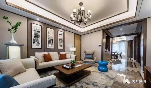 平屋頂新中式農(nóng)村自建別墅圖，既有現(xiàn)代風(fēng)格的簡約又有傳統(tǒng)元素的雋永