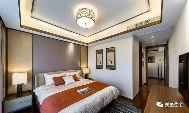 平屋頂新中式農(nóng)村自建別墅圖，既有現(xiàn)代風(fēng)格的簡約又有傳統(tǒng)元素的雋永