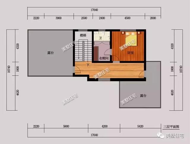 平屋頂新中式農(nóng)村自建別墅圖，既有現(xiàn)代風(fēng)格的簡約又有傳統(tǒng)元素的雋永