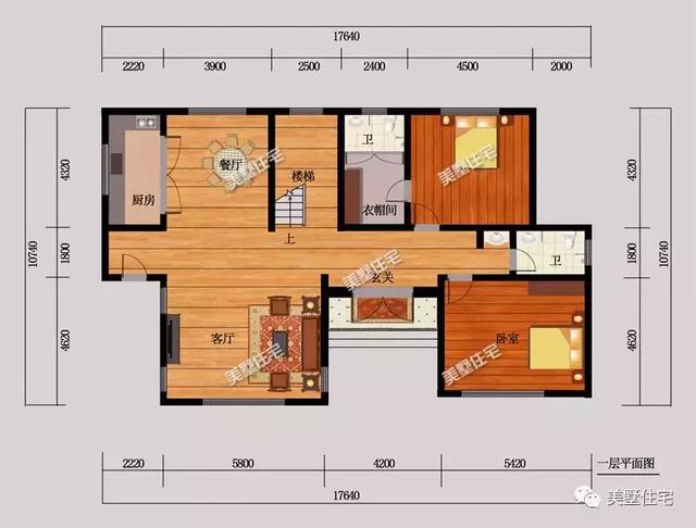 平屋頂新中式農(nóng)村自建別墅圖，既有現(xiàn)代風(fēng)格的簡約又有傳統(tǒng)元素的雋永