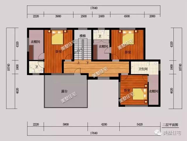 平屋頂新中式農(nóng)村自建別墅圖，既有現(xiàn)代風(fēng)格的簡約又有傳統(tǒng)元素的雋永