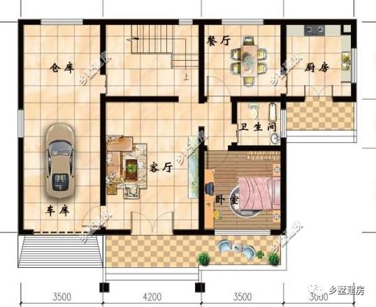 二款當(dāng)今潮流款自建房別墅圖，每棟都獨(dú)具特色，快來建造吧！