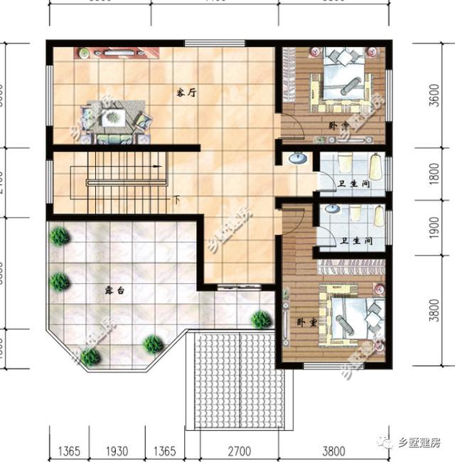 二款當(dāng)今潮流款自建房別墅圖，每棟都獨(dú)具特色，快來建造吧！
