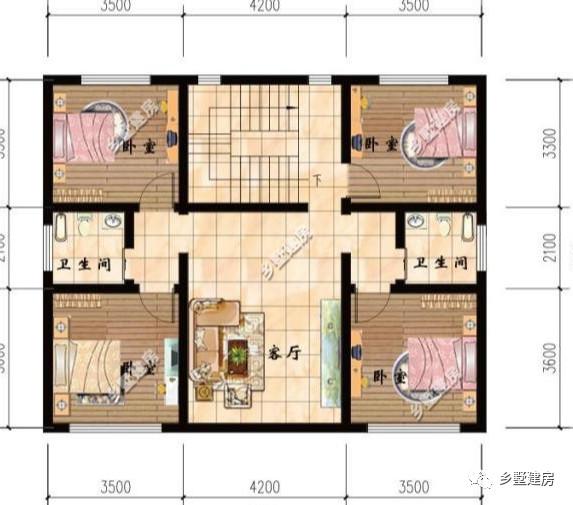 二款當(dāng)今潮流款自建房別墅圖，每棟都獨(dú)具特色，快來建造吧！