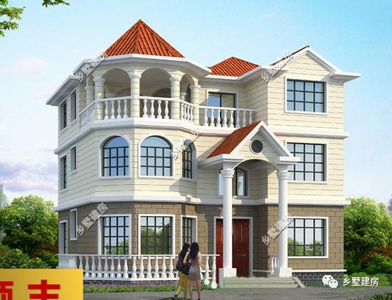 二款當(dāng)今潮流款自建房別墅圖，每棟都獨(dú)具特色，快來建造吧！