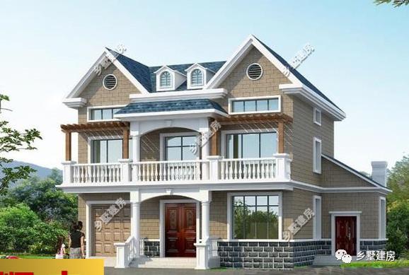 二款當(dāng)今潮流款自建房別墅圖，每棟都獨(dú)具特色，快來建造吧！