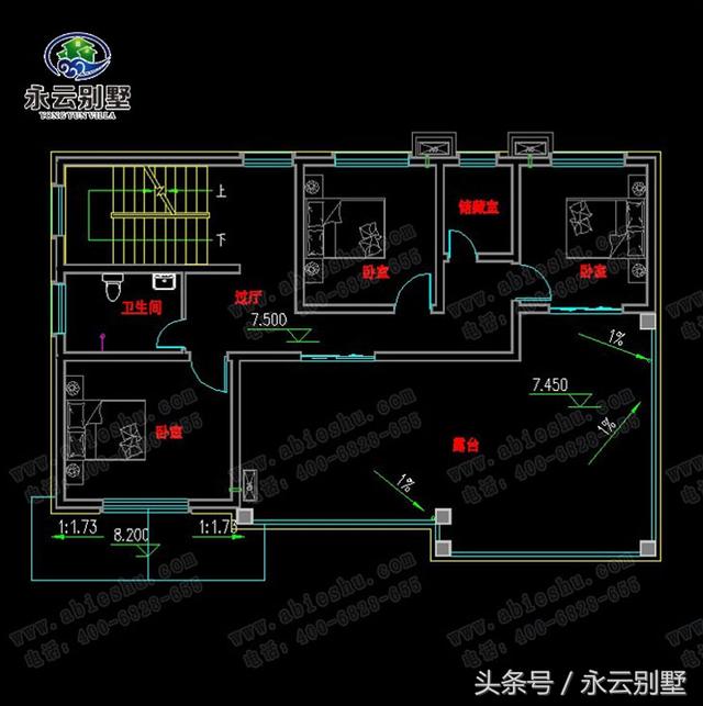 農(nóng)村自建房用得較多的幾款三層別墅圖紙，都是比較豪華大氣的外觀