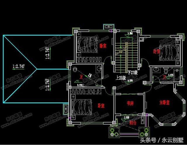 農(nóng)村自建房用得較多的幾款三層別墅圖紙，都是比較豪華大氣的外觀
