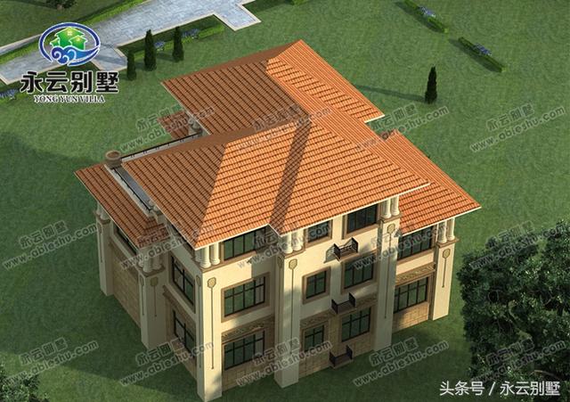 農(nóng)村自建房用得較多的幾款三層別墅圖紙，都是比較豪華大氣的外觀