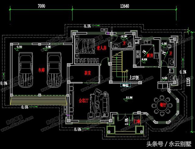 農(nóng)村自建房用得較多的幾款三層別墅圖紙，都是比較豪華大氣的外觀