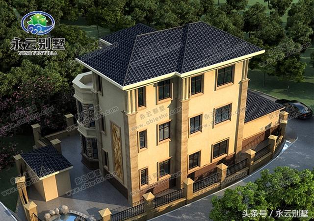 農(nóng)村自建房用得較多的幾款三層別墅圖紙，都是比較豪華大氣的外觀