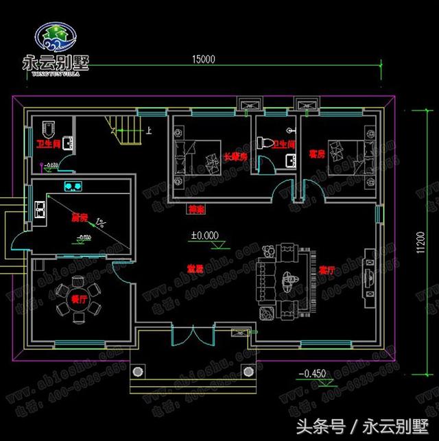 農(nóng)村自建房用得較多的幾款三層別墅圖紙，都是比較豪華大氣的外觀