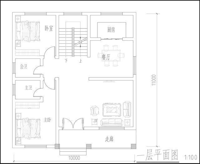 11套適合農(nóng)村自建房的戶型圖及平面圖，美觀大氣上檔次！